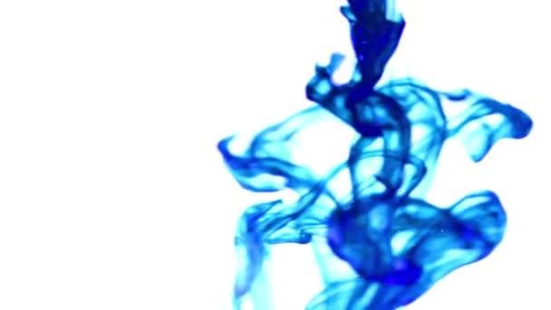 Malowanie Fantazyjne Wzory Wodzie Zmieszaniu — Wideo stockowe