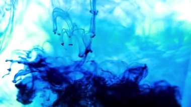 Ne zaman sıvı ve mürekkep karıştırma kalıplarının soyut resim