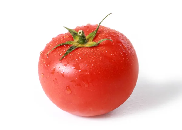 Dojrzały Świeży Czerwony Pomidor Ramach Zbiorów — Zdjęcie stockowe