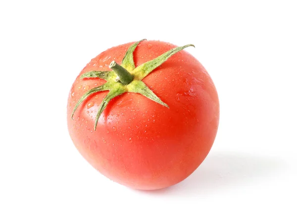 Tomates Rouges Fraîches Mûres Dans Cadre Récolte — Photo