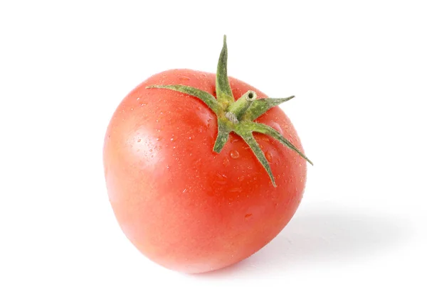 Ripe Fresh Red Tomato Part Harvest — Stock Photo, Image