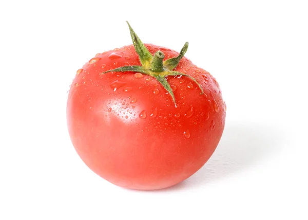 Reife Frische Rote Tomaten Als Teil Der Ernte — Stockfoto