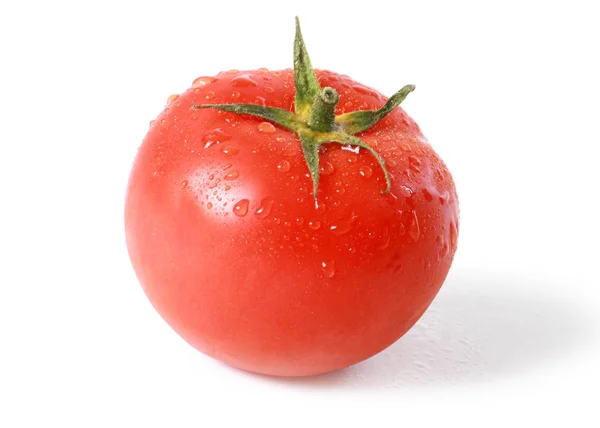 Reife Frische Rote Tomaten Als Teil Der Ernte — Stockfoto