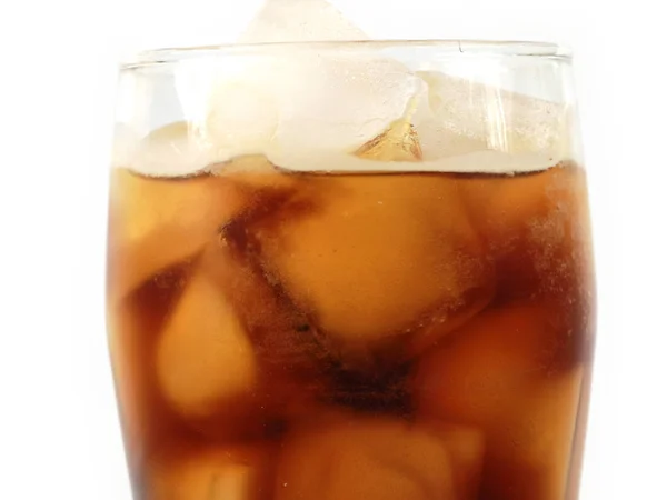 Lemonade Pieces Ice Glass Drinking — Stock Photo, Image