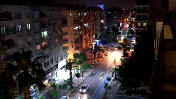 Evler Ulaşım Şehir Caddesi Antalya Türkiye — Stok video