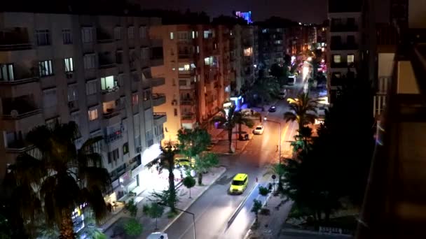 Evler Ulaşım Şehir Caddesi Antalya Türkiye — Stok video