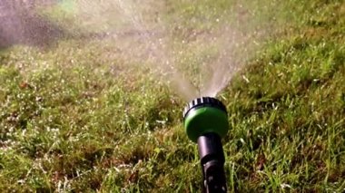 Çim Sulama için kauçuk hortum üzerinde sprey nozul