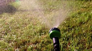 Çim Sulama için kauçuk hortum üzerinde sprey nozul