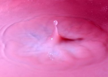 su damlası ile tuhaf desenler