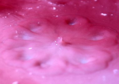 su damlası ile tuhaf desenler