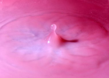 su damlası ile tuhaf desenler