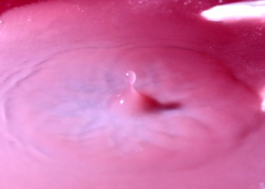 su damlası ile tuhaf desenler