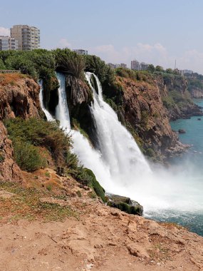 Antalya Lara yerleşim bölgesinde Aşağı Duden Şelalesi, Türkiye