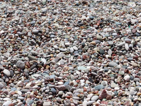 Large Stone Pebble Turned Sea Water — Stock Photo, Image