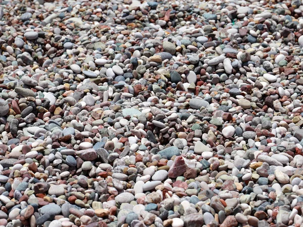 Large Stone Pebble Turned Sea Water — Stock Photo, Image