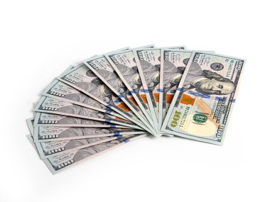 Amerikan doları banknotları küresel ticaret sisteminin bir sembolü olarak