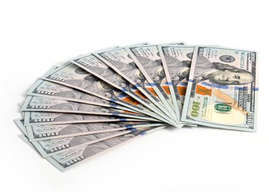 Amerikan doları banknotları küresel ticaret sisteminin bir sembolü olarak