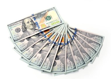 Amerikan doları banknotları küresel ticaret sisteminin bir sembolü olarak