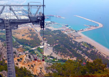 Antalya ilinin kablolu ve limanındaki unsurlar