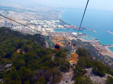 Antalya ilinin kablolu ve limanındaki unsurlar