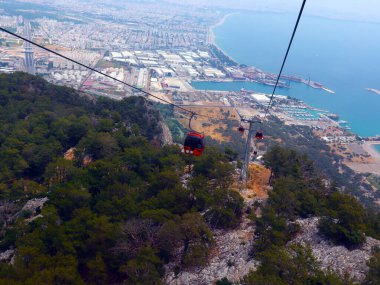 Antalya ilinin kablolu ve limanındaki unsurlar