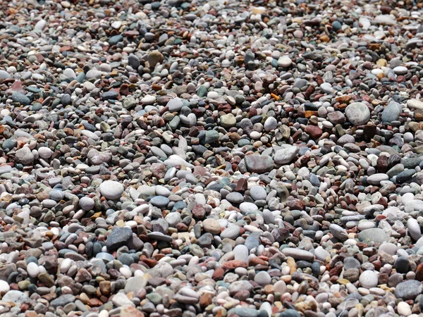 Spiaggia Ghiaia Rocciosa Come Elemento Cultura Turistica — Foto Stock