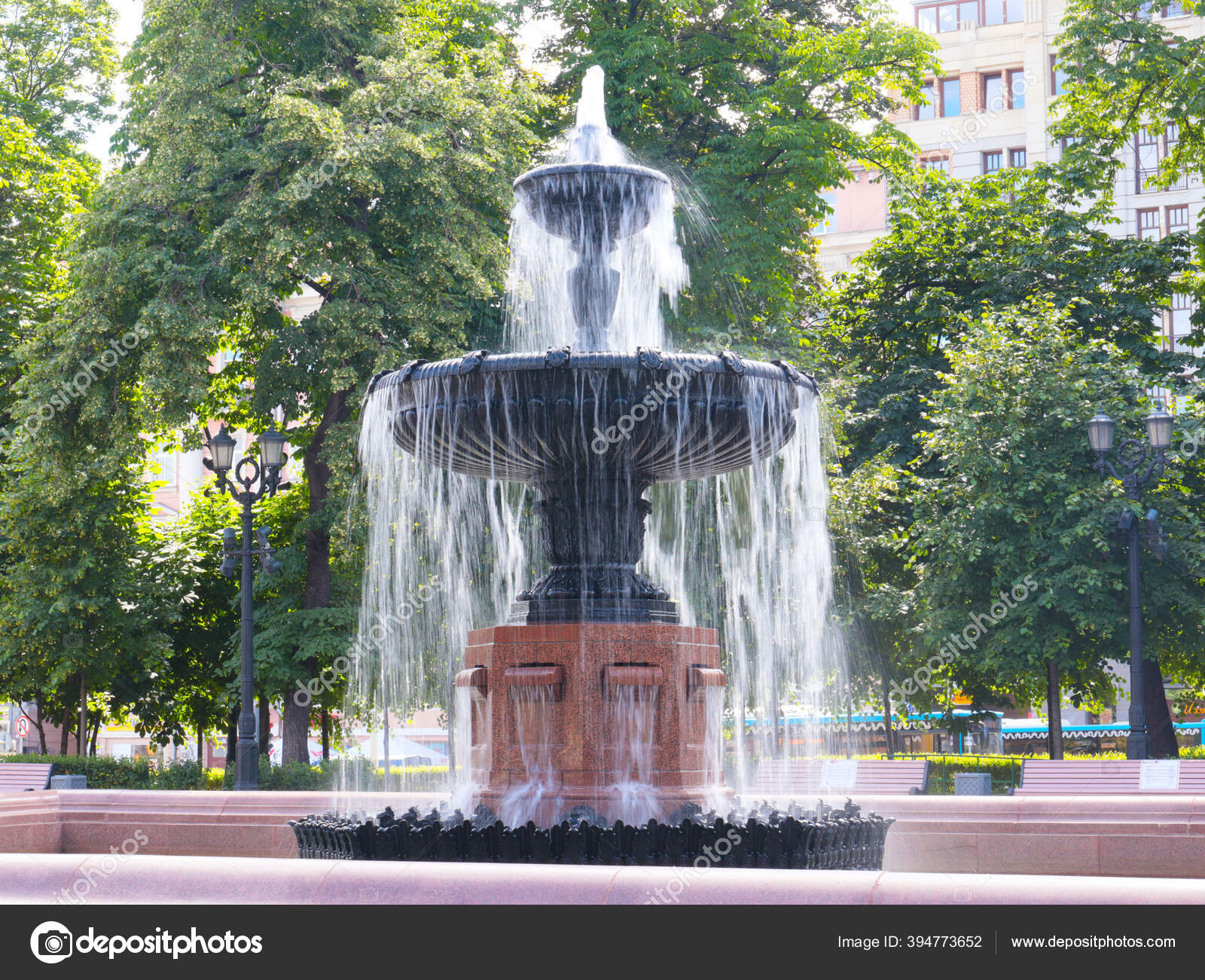 Aliran iBersihi Air Jernih Air Mancur Pushkin Square iTamani Aliran iBersihi Air Jernih Air Mancur Pushkin Square iTamani