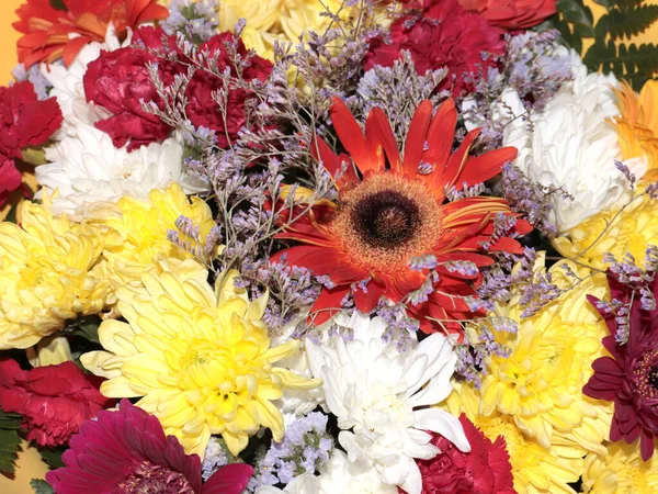 Schöne Blumen Einem Strauß Für Die Weihnachtsdekoration — Stockfoto