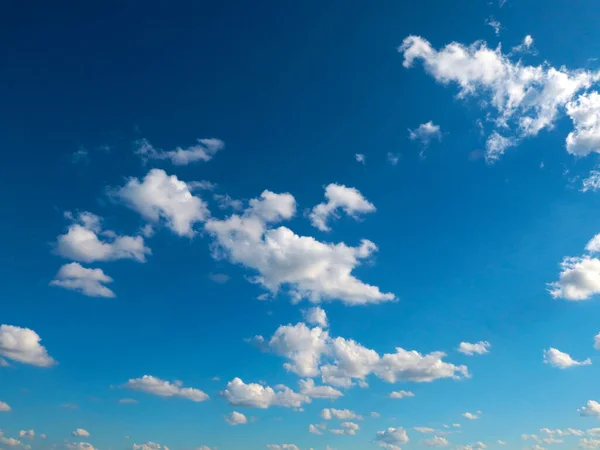 Голубое Небо Облаками Элемент Летнего Пейзажа — стоковое фото
