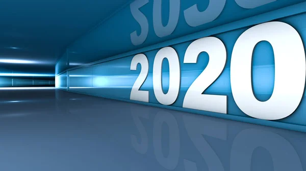 Nowy rok 2020 — Zdjęcie stockowe