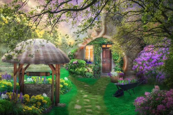 House flower fairy — Stock Photo, Image