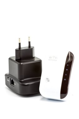 Wireless WiFi Repeater Wifi Extender clipart