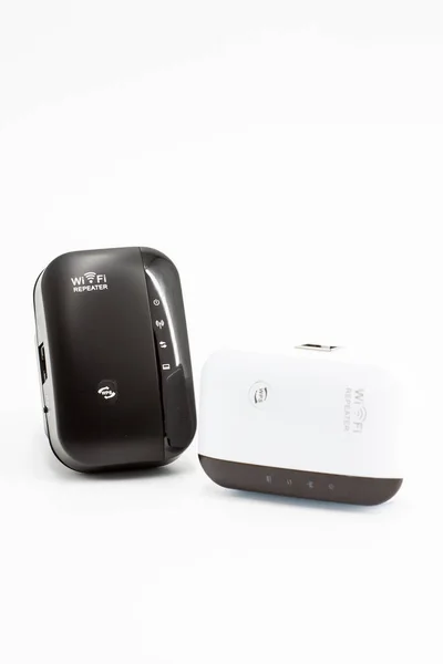 Wireless Wifi Repeater Wifi Extender — Stockfoto