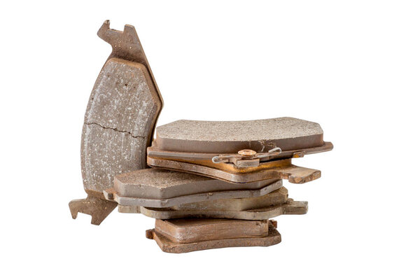 Ржавые тормозные колодки
