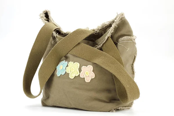 Sac en toile de style vintage pour femmes — Photo