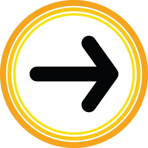 Flecha Izquierda Icono Web — Vector de stock