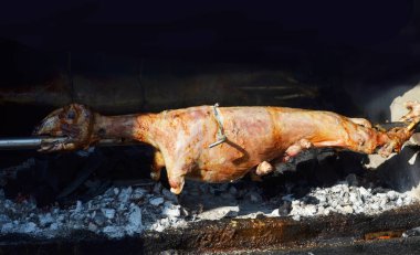 ızgara kuzu. kızarmış Kuzu