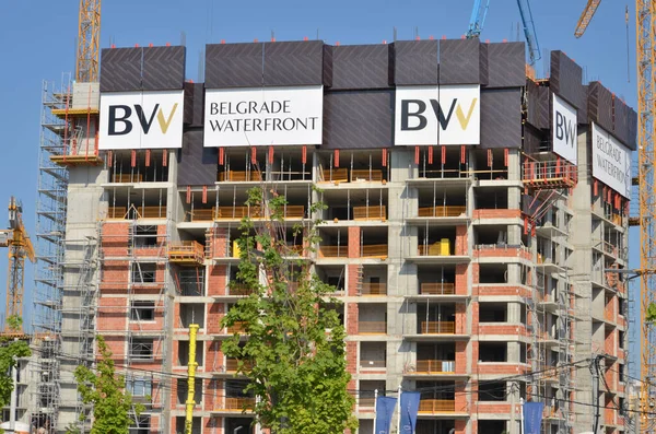 Belgrade Serbia June 2020 Arcadia Building New Belgrade Neighborhood Belgrade — Stock Photo, Image