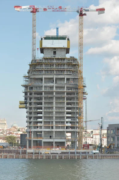 Belgrade Serbia Липня 2020 Belgrade Tower Нова Будівля Новому Белградському — стокове фото