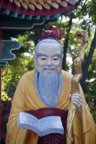 Detail Van Chinese Tempel Kuala Lumpur Maleisië — Stockfoto