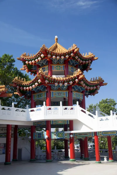 Részlet Kínai Templom Kuala Lumpur Malajzia — Stock Fotó