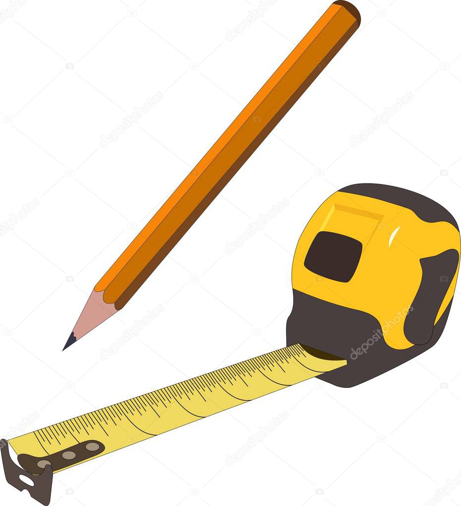 Project design concept on white background. Raster
