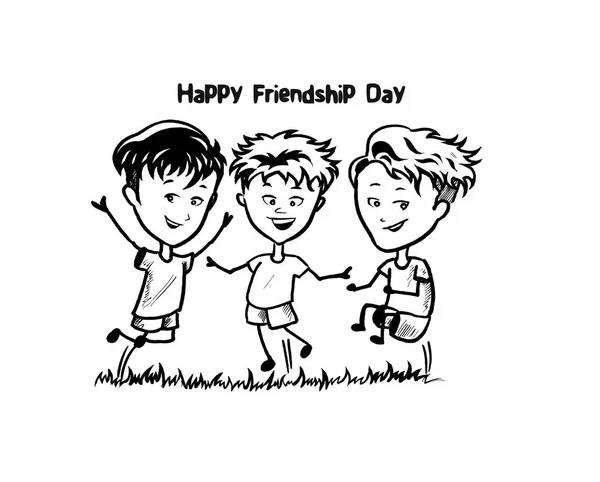 My drawings # Friendship day Special 🦋 – From my Mind-saigonsouth.com.vn