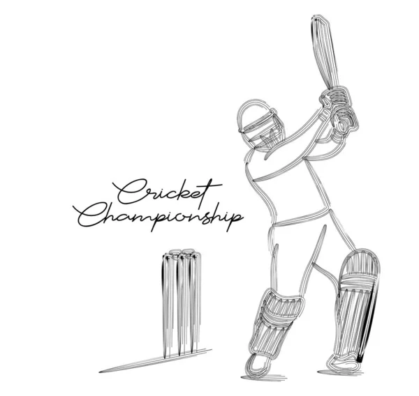 Cricket drawing sweep action | fine art cricket prints – Paulette Farrell -  Artist