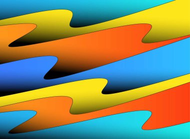 Soyut renkli desen tasarım ve arka plan. Kullanım için modern 