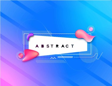 Soyut renkli desen tasarım ve arka plan. Kullanım için modern 