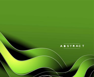 Soyut 3d Kağıt Grafik Renkli Desen Tasarımı ve Arkaplan