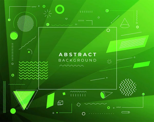 Banner Abstract Portofoliu Linie Caligrafică Poster Text Spațiu Text Ilustrație — Vector de stoc