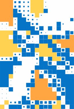 Kusursuz soyut model tanıtım dinamik geometrik daire şekilleri. Kapak tasarımı için desen, poster, afiş, kart, selamlama, iş, dekorasyon.