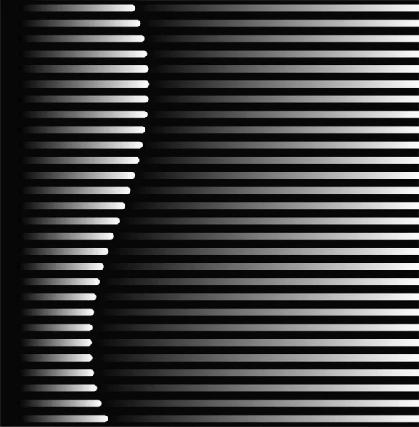 Abstrakt Linje Konst Textaffisch Vektor Illustration Design — Stock vektor